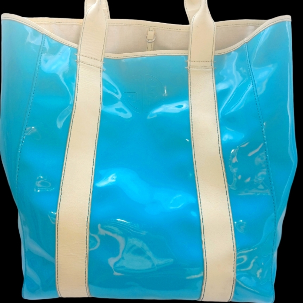 Johnathan Adler patent leather tote